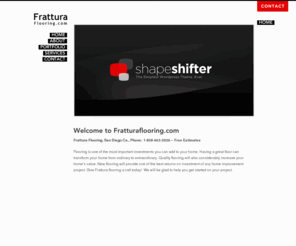 fratturaflooring.com: Frattura Flooring - Just another WordPress weblog
Just another WordPress weblog