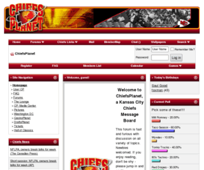 chiefsplanet.com: ChiefsPlanet | Kansas City Chiefs Message Board | Forum | BBS
ChiefsPlanet BBS