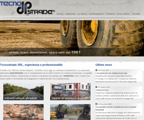 tecnostrade.com: Tecnostrade S.r.l. :: strade bergamo, asfalti, fognature, cave, demolizioni, opere edili
Tecnostrade Treviglio (Bergamo), la nostra esperienza negli asfalti, strade, cave, acquedotti, fognature, demolizioni.