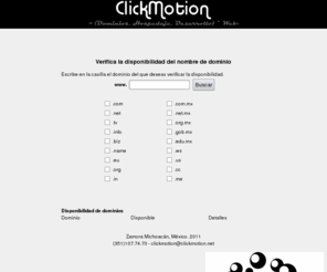 clickmotion.net: Bienvenidos a ClickMotion
