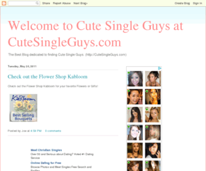 cutesingleguys.com: Blogger: Blog not found
Blogger is a free blog publishing tool from Google for easily sharing your thoughts with the world. Blogger makes it simple to post text, photos and video onto your personal or team blog.