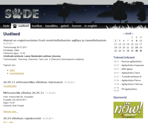 koerteklubi.ee: Koerteklubi Säde - Uudised
Koerteklubi Säde