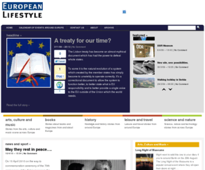 europeantimes.net: european-lifestyle.net magazine
News, comment, culture, music, books and anything European.