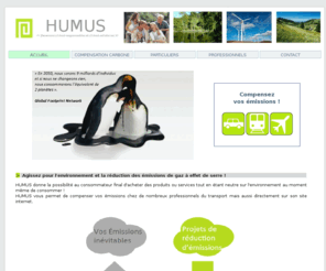 humustore.com: Bienvenue chez HUMUS
Humus : société de compensation carbone en ligne