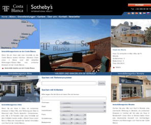 costablanca-sothebysrealty.com: costablanca-sothebysrealty.com | Immobilien Suche ::: Property Search Engine :::
Unsere 3 Immobilien-Büros in Altea, Albir und Moraira offerieren Ihnen mehr als 400 attraktive Wohnungen, Häuser, Villen und exklusive Anwesen 