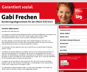 gabi-frechen.de: Willkommen - Gabi Frechen
Internetauftritt von Gabi Frecen