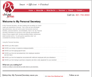 my-virtual-assistant.com: My Personal Secretary
My Personal Secretary