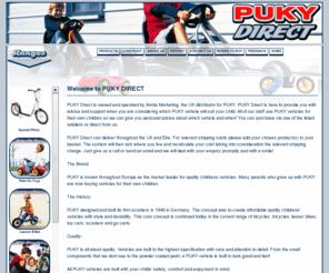 pukydirect.com: Welcome to PUKY DIRECT  || PUKY DIRECT TO UK CUSTOMERS
