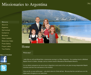 reachingall.com: Missionaries to ArgentinaHome
