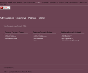 artivo.com.pl: Artivo S.C - Agencja Reklamowa Poznań - Gadżety Reklamowe Poznań
Filarem firmy ARTIVO s.c. jest dwójka przyjaciół z ogromnym zapałem i pasją oraz wieloletnim doświadczeniem w branży reklamowej. Agencja Reklamowa Poznań. Gadżety reklamowe Poznań