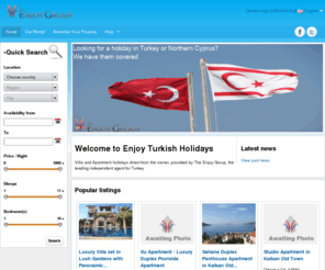 enjoyturkishholidays.com: Enjoy Turkish Holidays - Turkish Holidays Direct From The Owner
Turkish luxury apartment and villa holidays in Bodrum, Dalaman, Fethiye, Gocek, Kalkan, Kas and Northern Cyprus