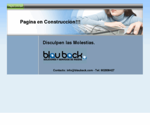 blauback.com: Página principal - Un sitio web para la edición de sitios
Un sitio web para la edición de sitios