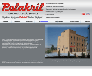 mutfakdolabitezgahi.com: Polakril-Mutfak Dolabı Tezgahı
akrilik