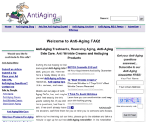 antiaging-faq.com: Anti-Aging |
Expert advice and tips on Anti-Aging topics | 