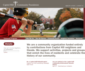 capitolhillcommunityfoundation.org: Capitol Hill Community Foundation | Neighbors Helping Neighbors
