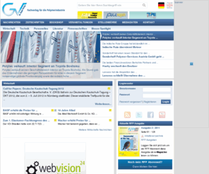 gupta-verlag.de: Dr. Gupta Verlag - Aktuelle Informationen rund um die Kautschuk, Polyurethan und Thermoplastische Elastomere Industrie
Aktuelle Informationen rund um die Kautschuk, Polyurethan und Thermoplastische Elastomere Industrie