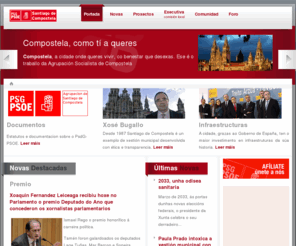 psoe-compostela.es: PSOE de Compostela
Agrupacion Socialista de Compostela