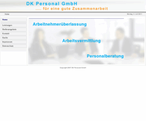 dk-personal.net: DK Personal - Home
Joomla - the dynamic portal engine and content management system