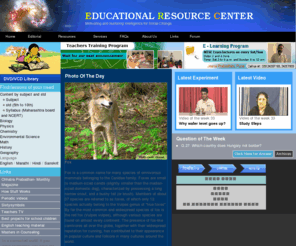 erc-pune.org: Other Resources
Free material for teachers in English and Marathi. Animations, Video, Workshhet, Power Point Show etc. Forum for teachers to ask a question to expert teacher., Jnana Prabodhini Educational Activity Research Centre. We are providing CD/DVD library, PPT lessons, animations, video, Picture gallery