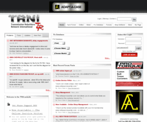 transmissionbuilder.net: TRNi | Transmission Rebuilders Network International, Transmission Rebuilder, Transmission Repair
Transmission Rebuilder, Transmission Rebuilders, The Leading Provider of OEM & proprietary data to Automotive and Transmission Repair Professional, with a network of over 1200 transmission professionals working together