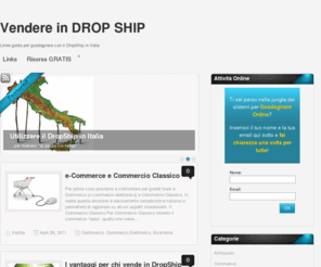 vendereindropship.com: Dropshipping e Dropshipper in Italia
Blog per Guadagnare Online con il Dropshippping