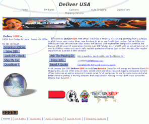 deliver-usa.com: Moving To Intl (International) Areas: Our Overseas Movers For Your Moving Needs.
Moving? Our movers will move to intl (international) & overseas locations. Packing, relocation, moving, worldwide storage, & airfreight: our intl (international) movers take care of your moving needs.