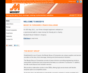 moodyplc.co.uk: Moody plc: serving the Dairy, Beverage, Liquid Food, Brewery and Healthcare industries
Moody plc: serving the Dairy, Beverage, Liquid Food, Brewery and Healthcare industries