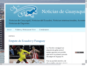 noticiasguayaquil.com: Noticias de Guayaquil
Noticias de Guayaquil