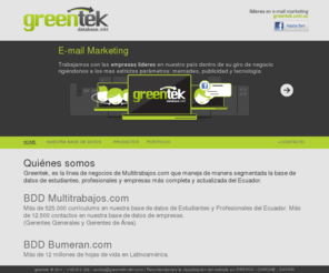 greentek-mkt.com: Greentek - database mkt
