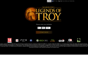 troy-game.com: WARRIORS: LEGENDS OF TROY | Official Site | TECMO KOEI Europe
The official site of WARRIORS: LEGENDS OF TROY - GODS OR MORTALS, NOTHING CAN STAND IN YOUR WAY...