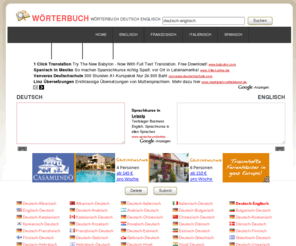 worterbuch-deutsch.com: Wörterbuch Englisch Französisch Italienisch Spanisch Rumänisch Niederländisch Arabisch Griechisch
Übersetzer Englisch Französisch Italienisch Spanisch Rumänisch Niederländisch Arabisch Griechisch