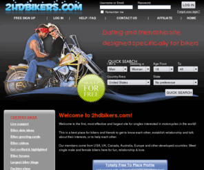 2hdbikers.com: Biker Dating - Biker Personals for single Biker