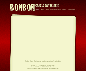 bonboncafepatisserie.com: BonBon Cafe & Patisserie
BonBon Cafe Patisserie offers authentic mediterranean & european cousine, located in the heart of Coral Gables on Miracle Mile in Miami.