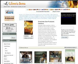 libreriaberea.com: Libreria Cristiana, Libros Cristianos, Musica Cristiana, Libros Ingles, Biblias
Libreria Berea - Tienda para los libros, mÃÂºsica CDs .. Libreria Cristiana, Libreria Cristianas Online, Libreria Cristianas, Libros Cristiano, Musica Cristiana, Libros Ingles, Libros Biblia, Musica Cristiana Evangelica. Orden para libros, libros cristiano, musica cristiana, salsa cristiana, merengue cristiano, historia libros, libros ingles, libros biblia, biblias, diccionarios cristianos, escuchar musica cristiana, comprar musica cristiana.