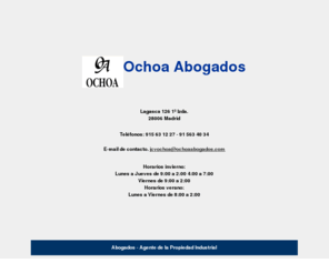 ochoaabogados.com: Ochoa Abogados Madrid
Ochoa Abogados Madrid