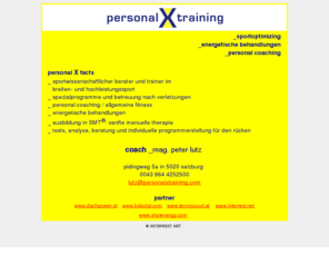 personalxtraining.com: www.personalxtraining.com
