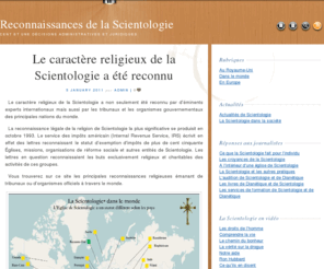 scientologie-reconnaissance.fr: Cent et une décisions administratives et juridiques » Reconnaissances de la Scientologie
Le caractère religieux de la Scientologie a été reconnu, En Autriche, En Afrique du Sud, Par la Cour Européenne en 2009, L’Église de Scientologie de Tampa grandit : elle s’installe dans un autre bâtiment historique, Ybor Square., Visite d’une Eglise de Scientologie, Ce qu’ils en disent …., L’Église de Scientologie