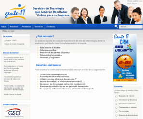 gente-it.com: Gente-IT
Gente-IT, CRM - Outsourcing - Tecnologia- Soporte - Desarrollo