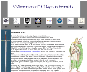 gwindor.net: Magnus hemsida Mynt Göteborgs Numismatiska Förening GNF Mumin Mumintrollet
