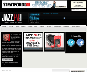 jazzidiot.biz: JAZZ.FM91 - Canada's Premier Jazz Station - Home
JAZZ.FM91, Canada's only not-for-profit radio station dedicated to jazz and the jazz community at large. Featuring on-air and web only streams, news, program listings, playlists, and more.