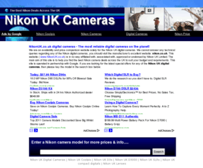 nikonuk.co.uk: Nikon UK Digital Cameras - Prices & Reviews - Nikon UK retailers
Nikon UK digital cameras, the best cameras on the planet! Compare the Nikon UK dealer prices all in one place.