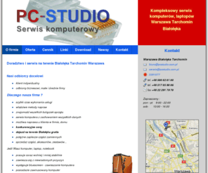 pcstudio.com.pl: Serwis komputerowy Tarchomin, pogotowie komputerowe
Serwis komputerowy tarchomin białołęka, pogotowie komputerowe białołęka, usługi komputerowe warszawa, zawieszanie , instalacja windows, 
