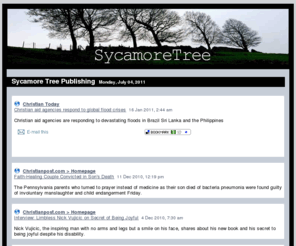 sycamoretreepublishing.com: Sycamore Tree Publishing
Advice and recommendations for the modern Christian.