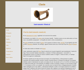 xn--clarn-2sa.com: Home
Clarín - instrumento musical