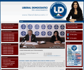liberal-democratici.com: Liberal Democratici
Il nuovo sito dei Liberal Democratici