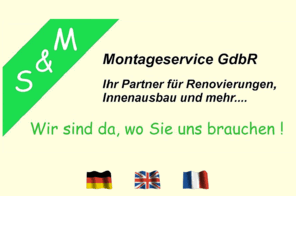 sm-montageservice.com: S&M Montageservice - Ihr Partner
S&S Ladenbau - Regale, Montage, Regalierung, Beschilderung, Lagerausstattung, Tego, Tegometall, Schlosserei, Maler, Schreinerei, Ladenausstattung, Entsorgung, Entrümpelung