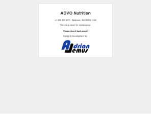 advo-nutrition.com: welcome to ADVO Nutrition
ADVO Nutrition - Simply the best solution to permanent weight loss and better health!