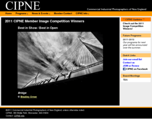 cipne.org: Commercial and Industrial Photographers of New England
Commercial and Industrial Photographers of New England.