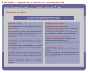 excel-formation.com: Solutions de e-learning - Excel VBA
