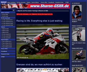 sharon-gsxr.de: Reports und Pics meiner Trainings & Rennen ab 2008
GSXR Sharon